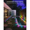 Wi-Fi + Bluetooth Outdoor Ground Lights with RGBIC Technology [Energy Class G]